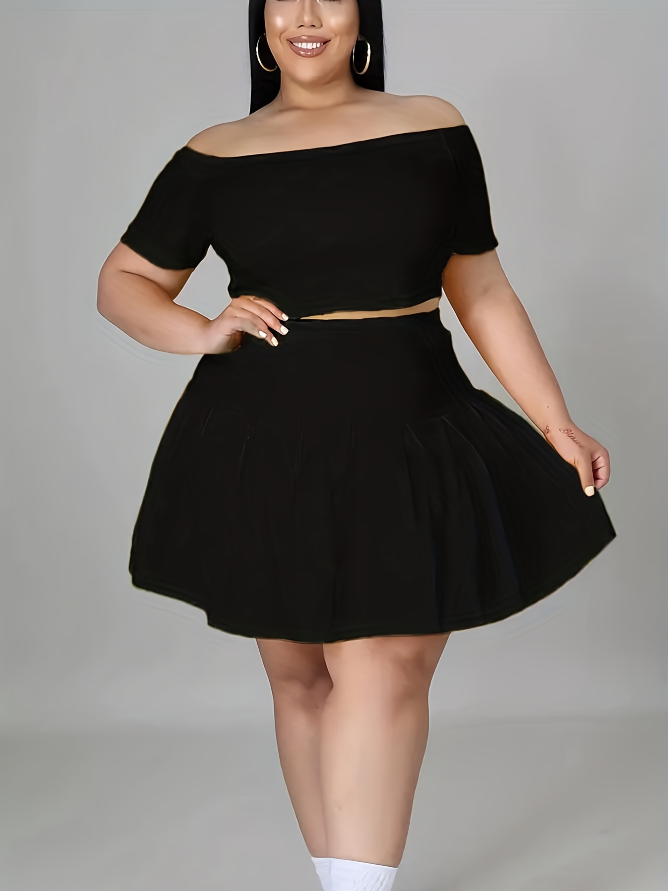 Stylish and Trendy Plus Size Tops, Maya Skirt