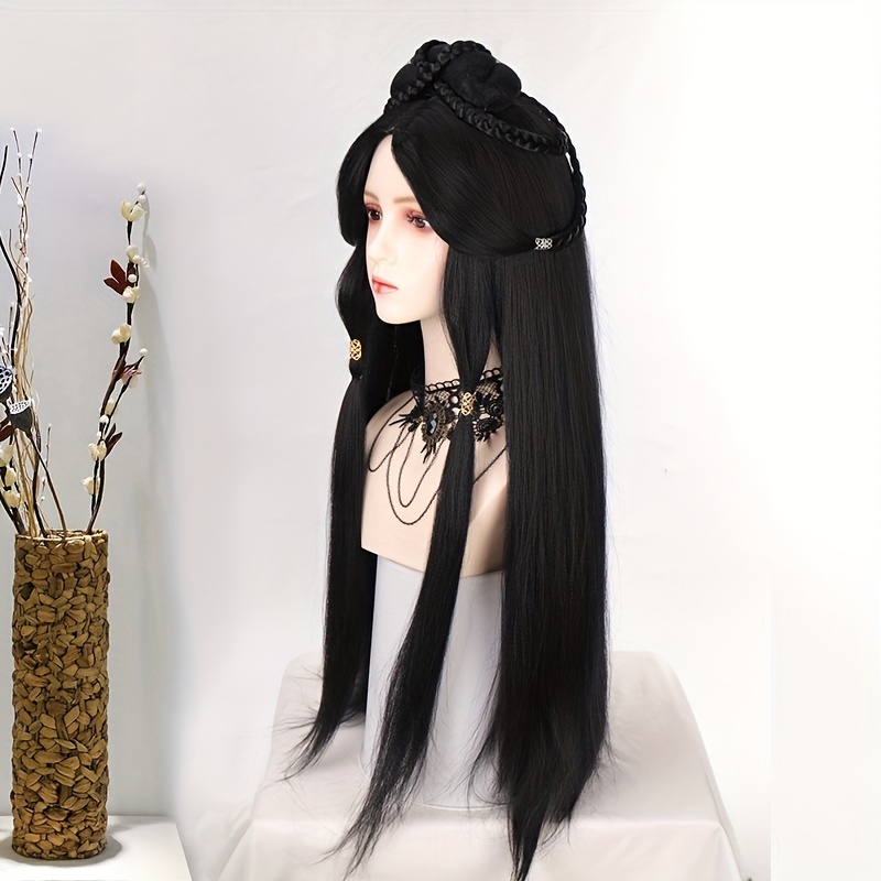 Hanfu Wig Chinese Ancient Costume Wig Women Chinese Style Temu