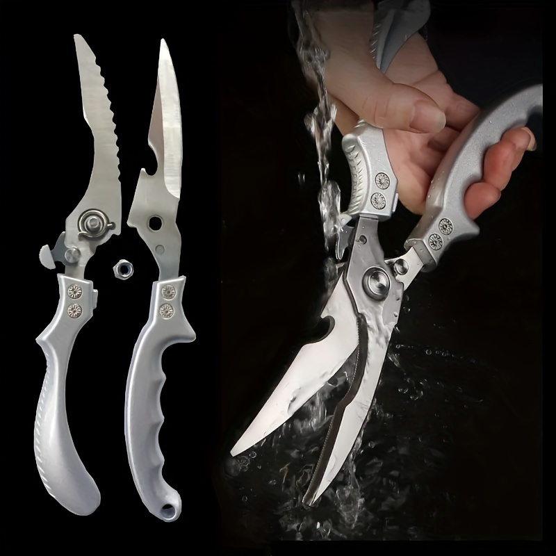 Kitchen Scissors Heavy Duty Stainless Steel Chef Knife Chicken Bone Scissor  For Food Cutting Rust Proof