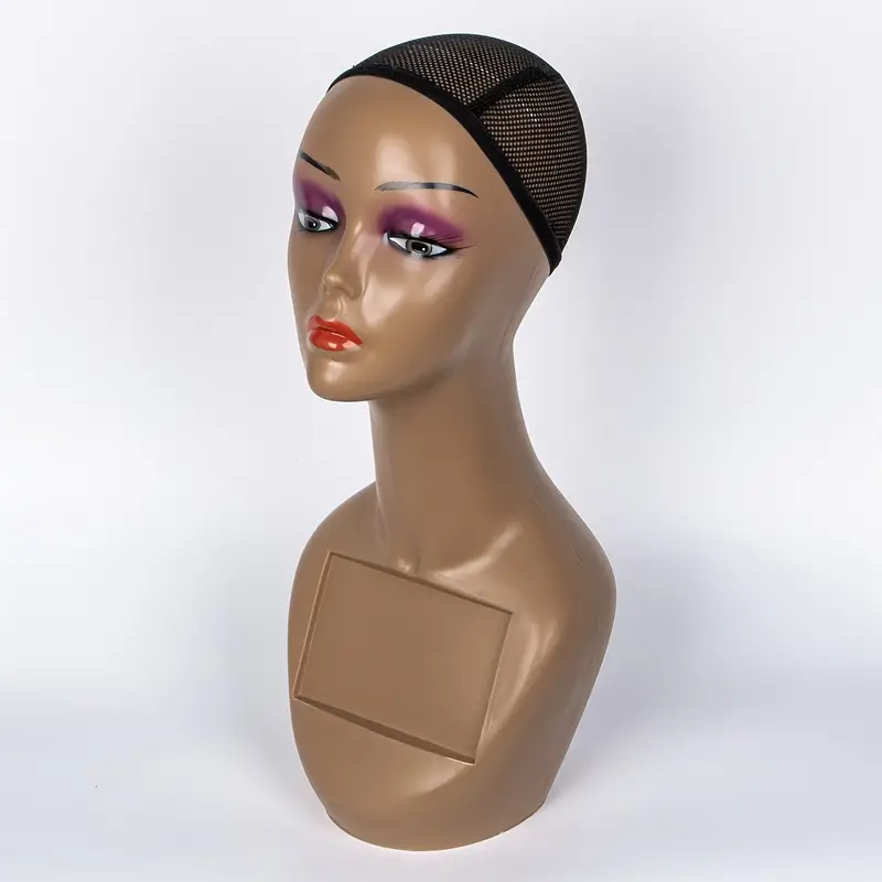 Lifelike Female Mannequin Head for Wigs, Makeup, and Beauty Accessories  Display - Realistic Design for Perfect Display