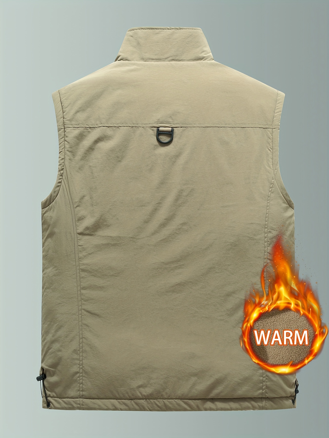 Multi Pocket Tactical Vest With 15 Pockets For Outdoor Activities