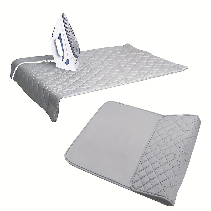 Ironing Mat Portable Ironing Blanket Thickened Heat Resistant Ironing Pad  Cover for Washer Dryer Table Top 