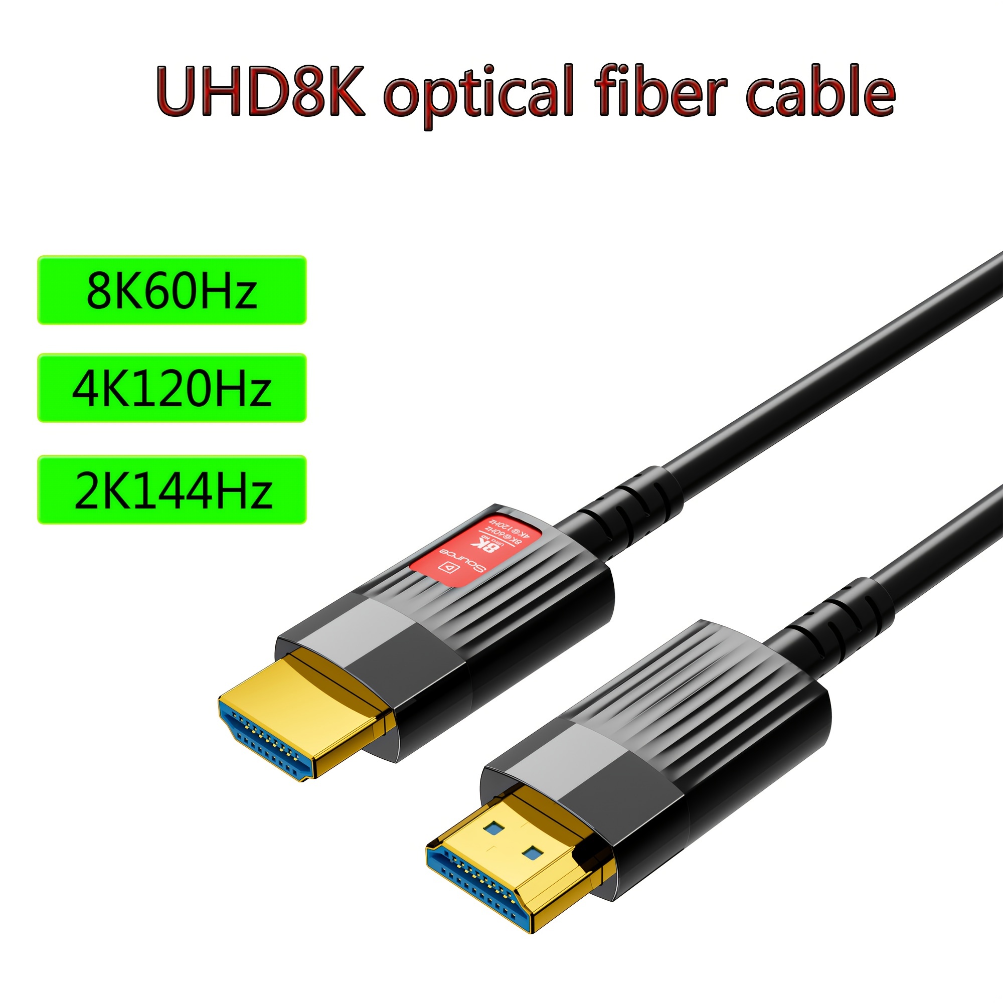Highwings - Cable HDMI de 8 K a 60 Hz, 10 pies / 3 metros, 48 Gbps, cable  HDMI de nailon trenzado de ultra-alta velocidad, 4 KA 120 hZ, 144 Hz, RTX