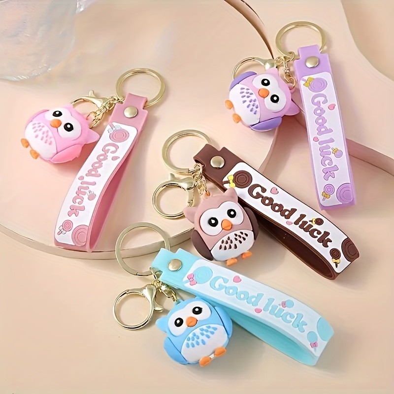 1pc Girls Key Chain Creative Owl Cute Animal Key Pendant - Kid's Fashion -  Temu Australia