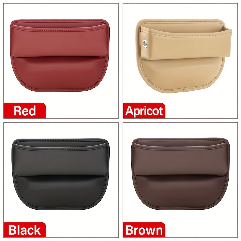 Upgrade Your Car with PU Leather Seat Gap Organizer