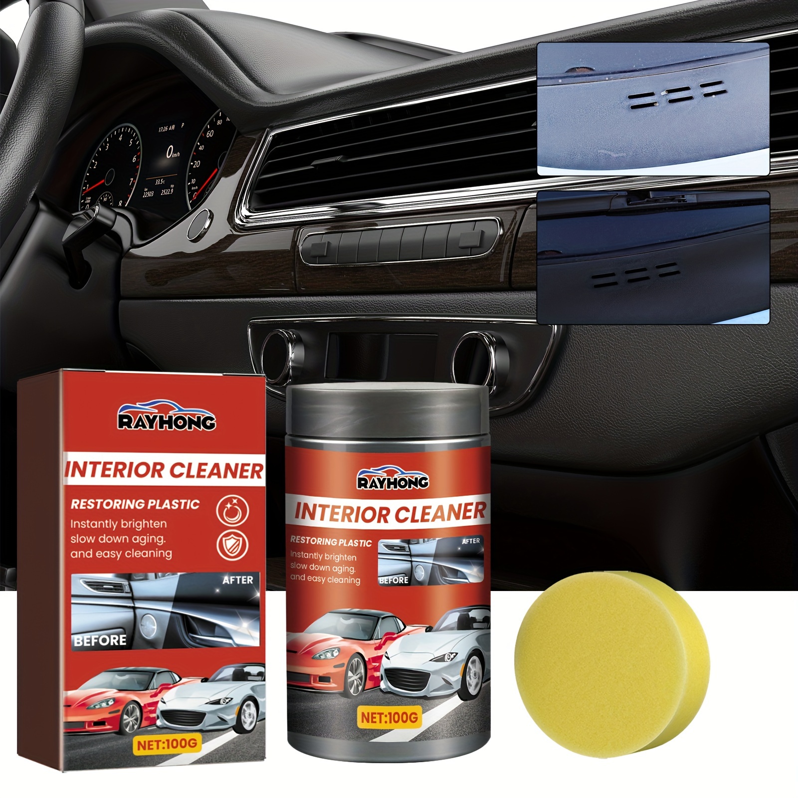 Kit per il ripristino degli interni in pelle dell'auto Recovering Easy