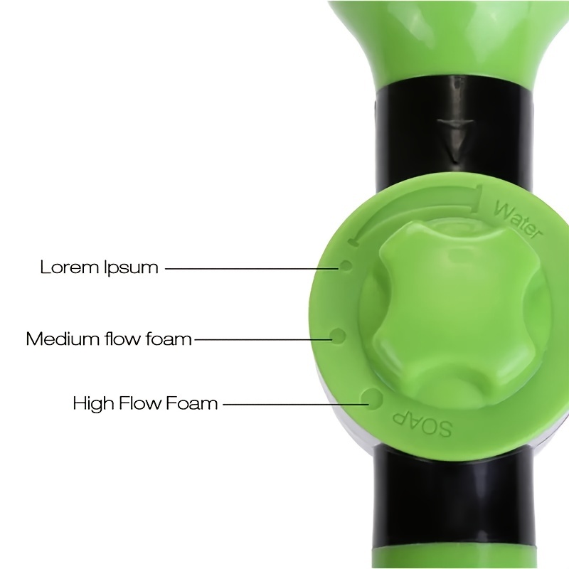 Portable Automatic Foam Gun High Pressure Water Gun Nozzle Spray