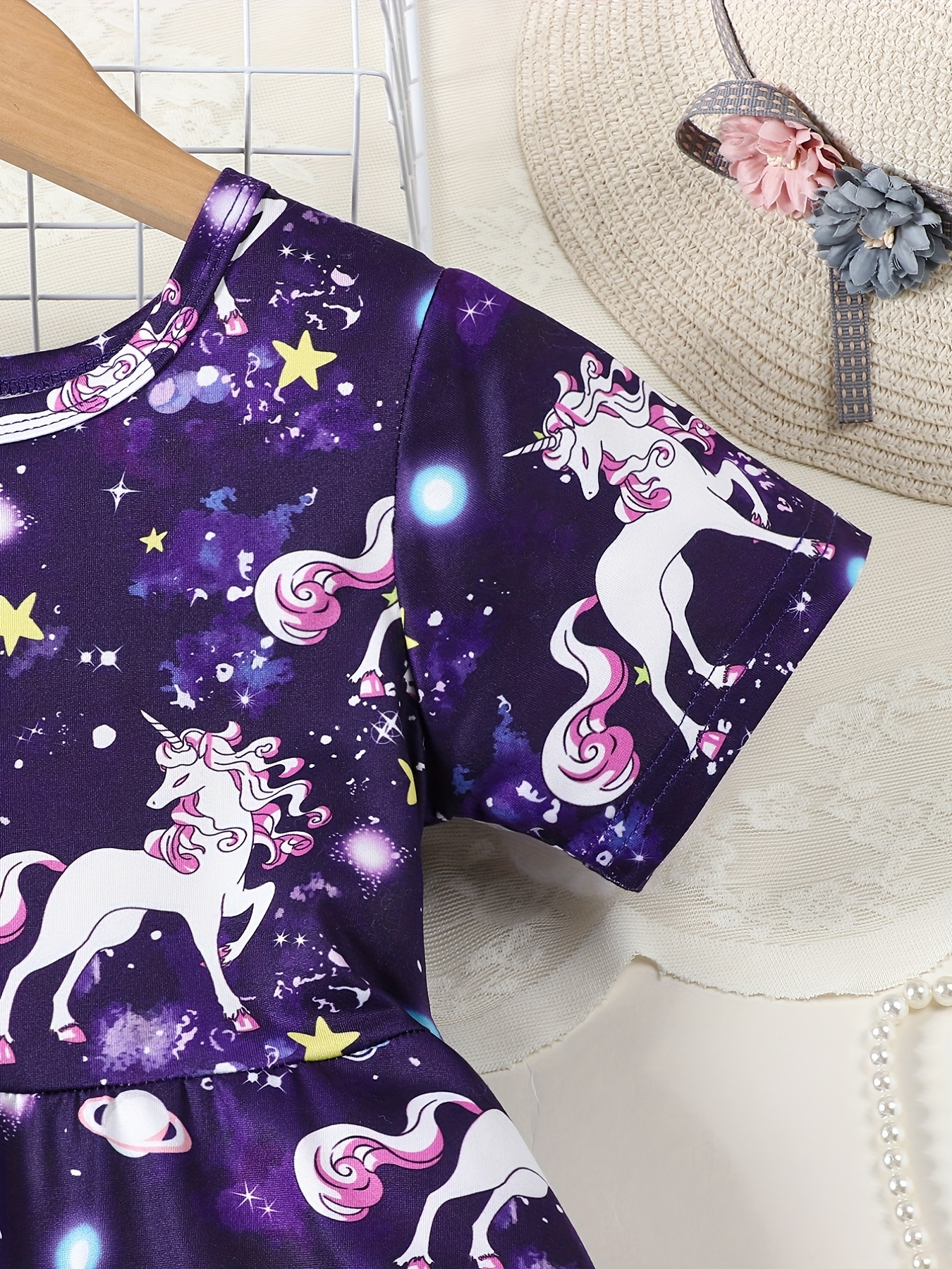 Girl's Unicorn T-Shirt from Crew Clothing Company