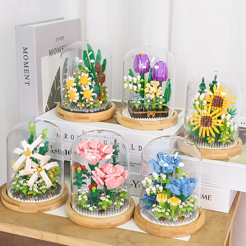 Create Unique Flower Bouquets With This Flower Building - Temu