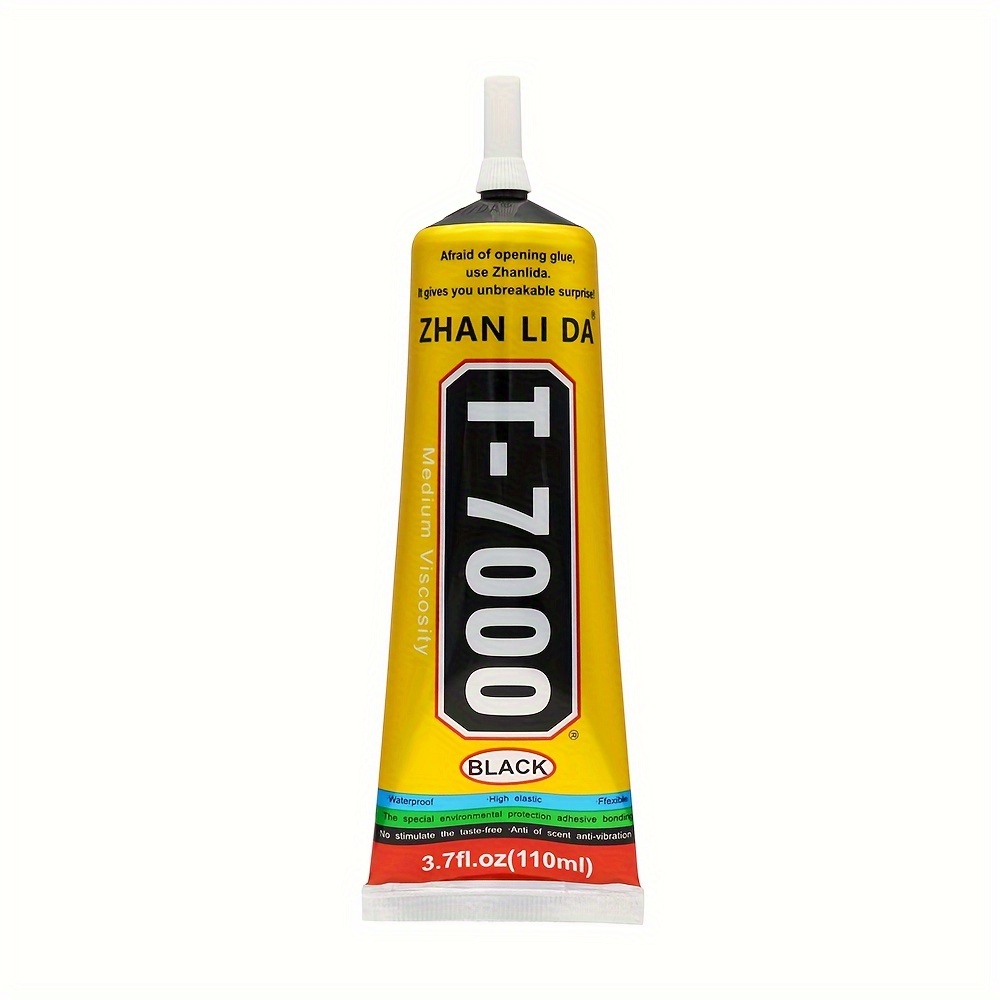 Zhanlida T7000 Black Contact Adhesive Repair Glue With Precision