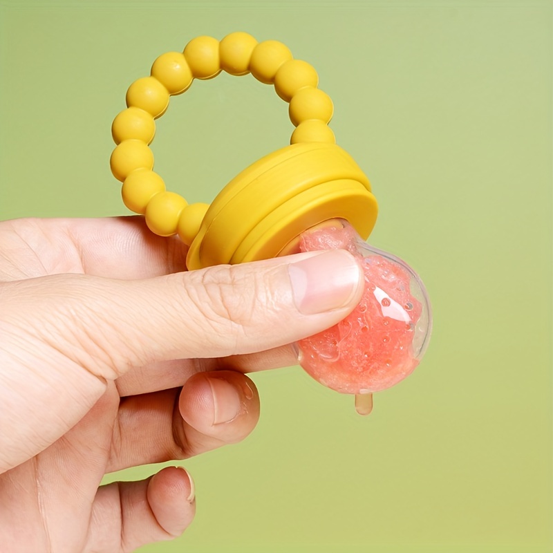 3pcs Children's Silicone Fruit & Vegetable Feeder