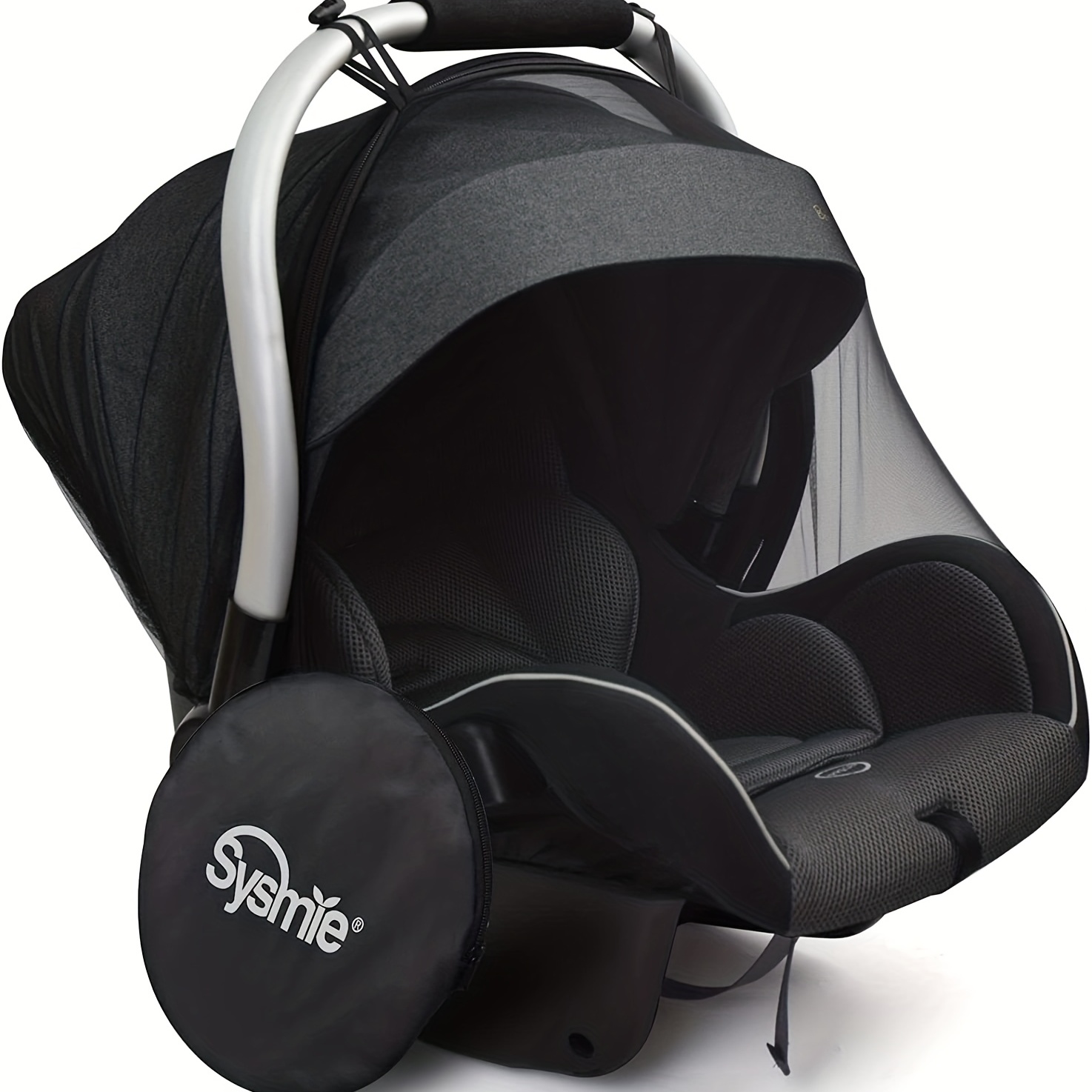 Universal Fit Machine Washable Mosquito Net for Baby Car Seats