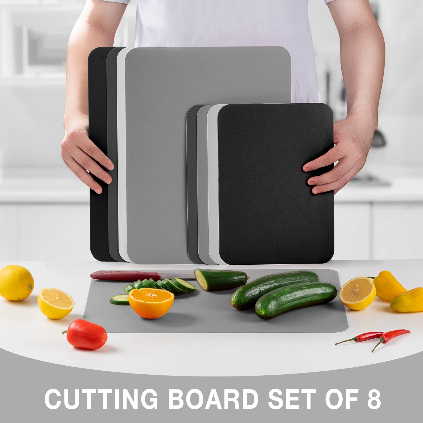 iLife Big Chopping Board. Vegetable And Fruits Plastic Chopping & Cutting.