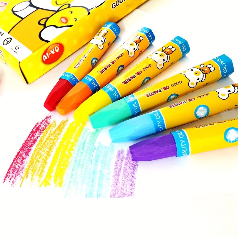36 Crayons pour Enfants, Crayons Lavables, Crayon Bébé sûr et non Toxique,  Idéal pour la Peinture et la Création D'Enfants, Cadeaux de Cessin pour les  Garçons et les Filles