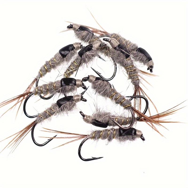 Premium Black Hare Ear Nymph Effective Trout Fly - Temu
