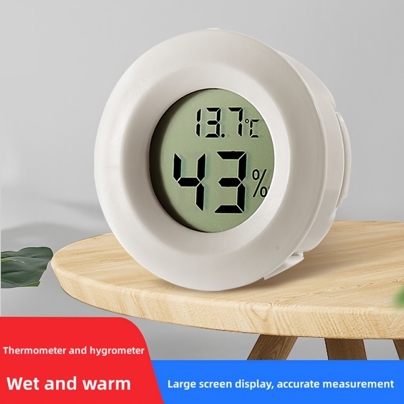 Horloge d'humidité de température d'hygromètre de thermomètre numérique de  précision /