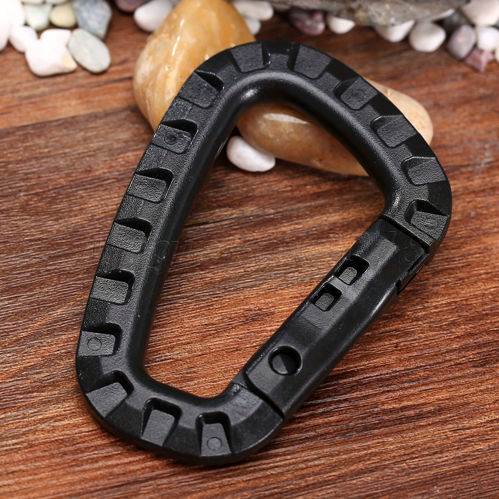 Plastic Snap Hook Carabiner D-Ring Key Chain Outdoor Camping