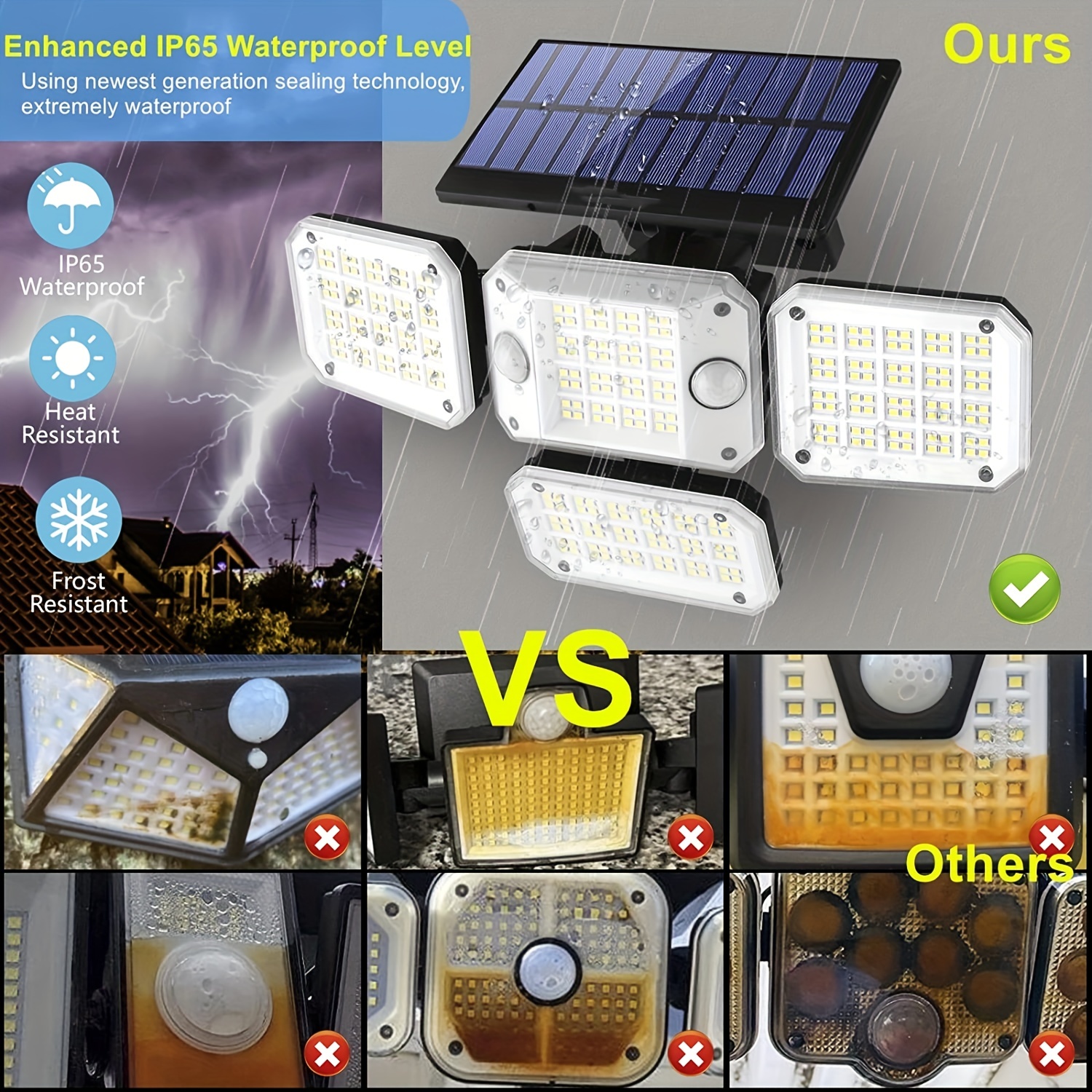 Kit Eclairage Solaire 3 à 4 Lampes - Kit eclairage solaire