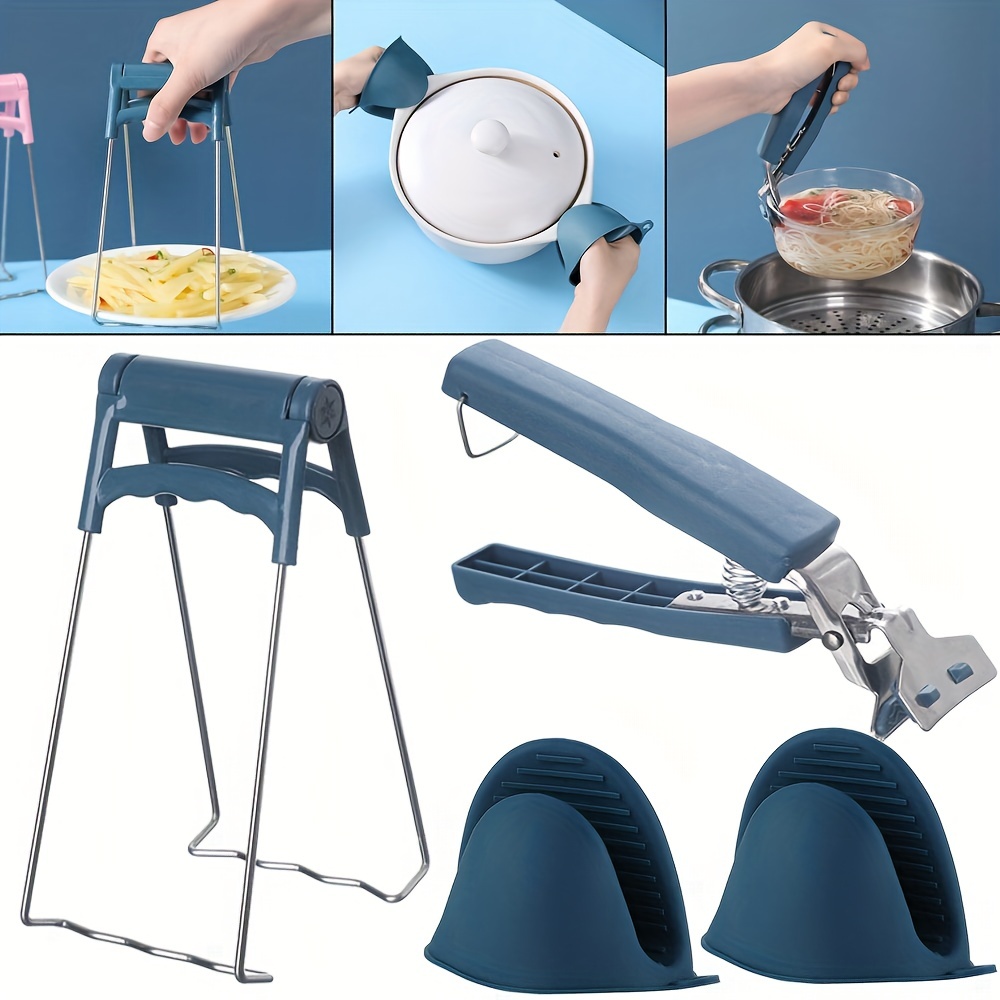 Heat-resistant Pan Gripper, Kitchen Utensil, Cookware