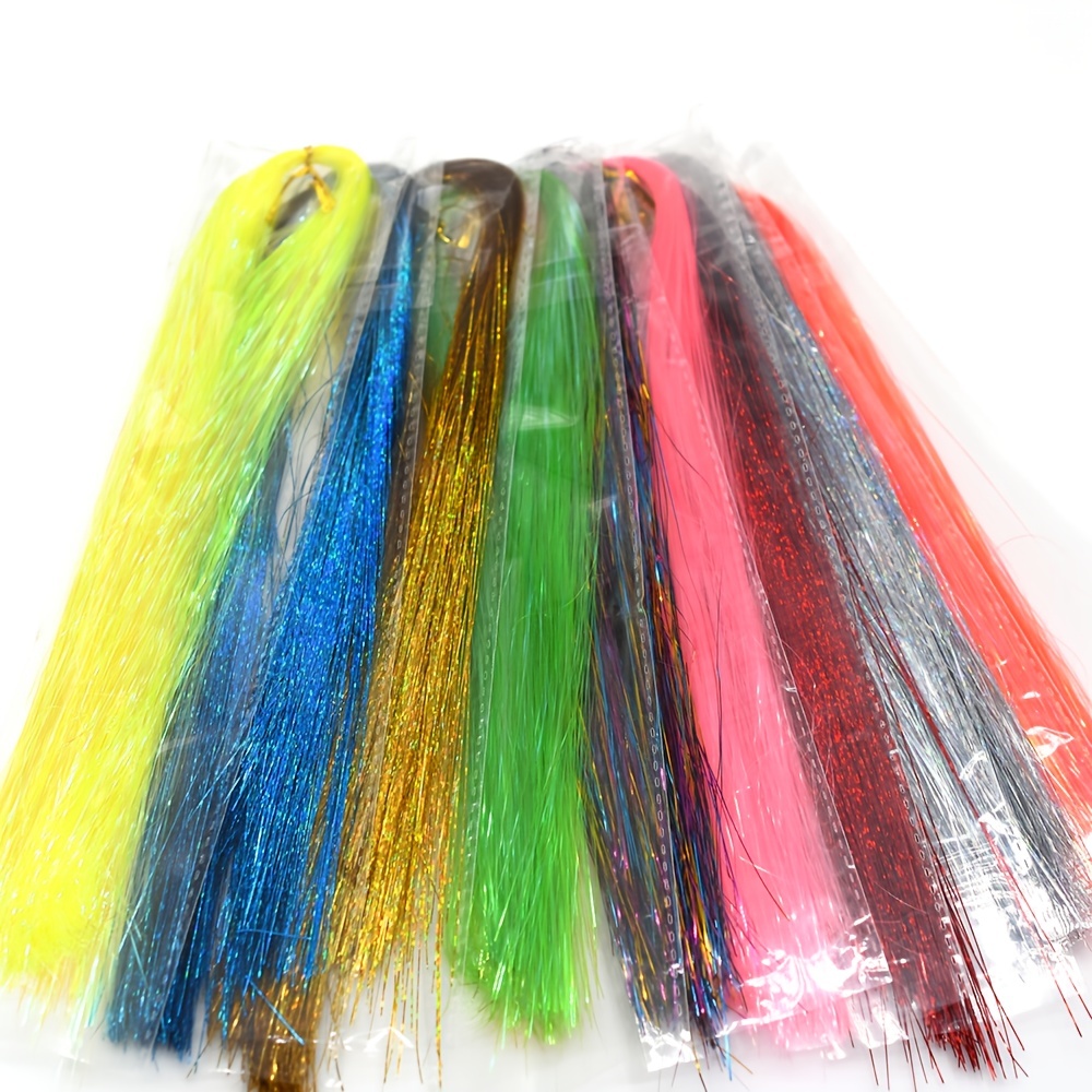 Holographic Color Fly Tying Thread Mixed Color Set Flying - Temu