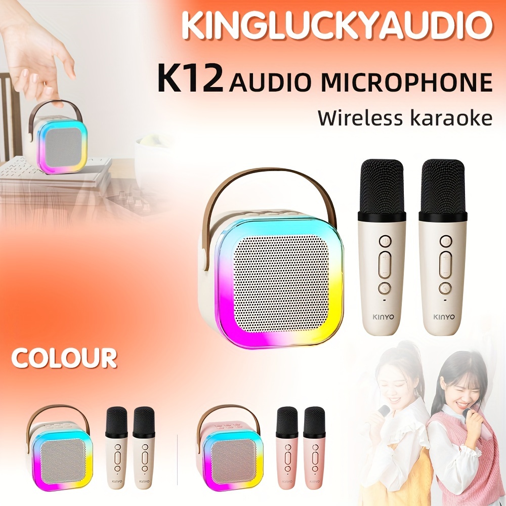 Kinglucky K12 Mini High End Wireless Audio Mini Home Ktv - Temu