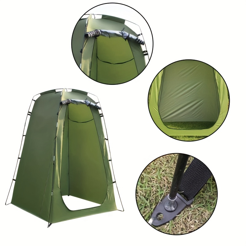 

Lightweight Camping Tent: Portable Privacy Shower & Changing Room For Biking, Camping & Beach Trips!