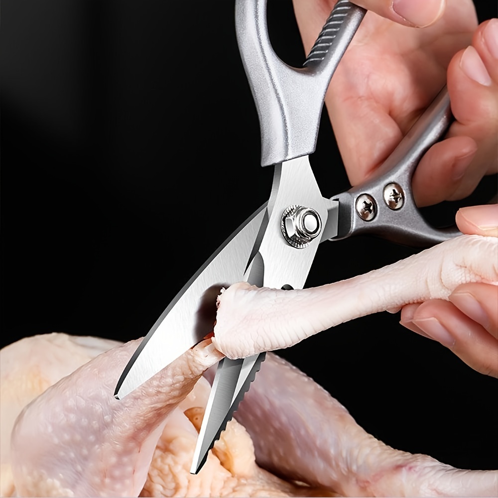 Kitchen Scissors Set Stainless Steel Chicken Bone Cutting - Temu