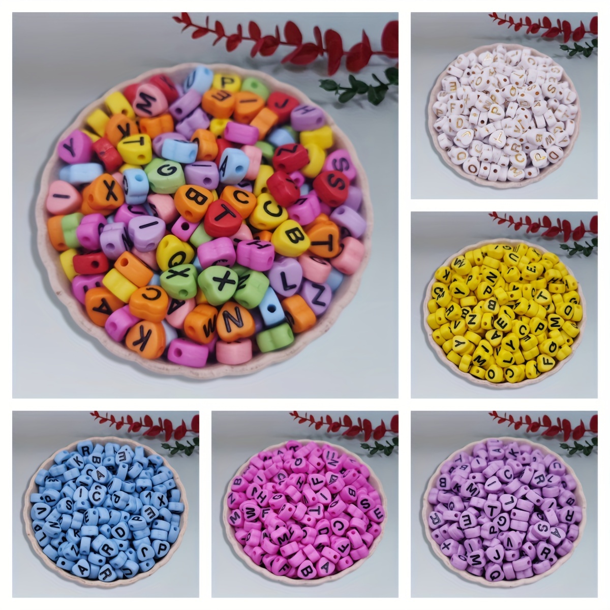 Fashion Candy Color Cross Shape Beads For Jewelry Making Diy - Temu