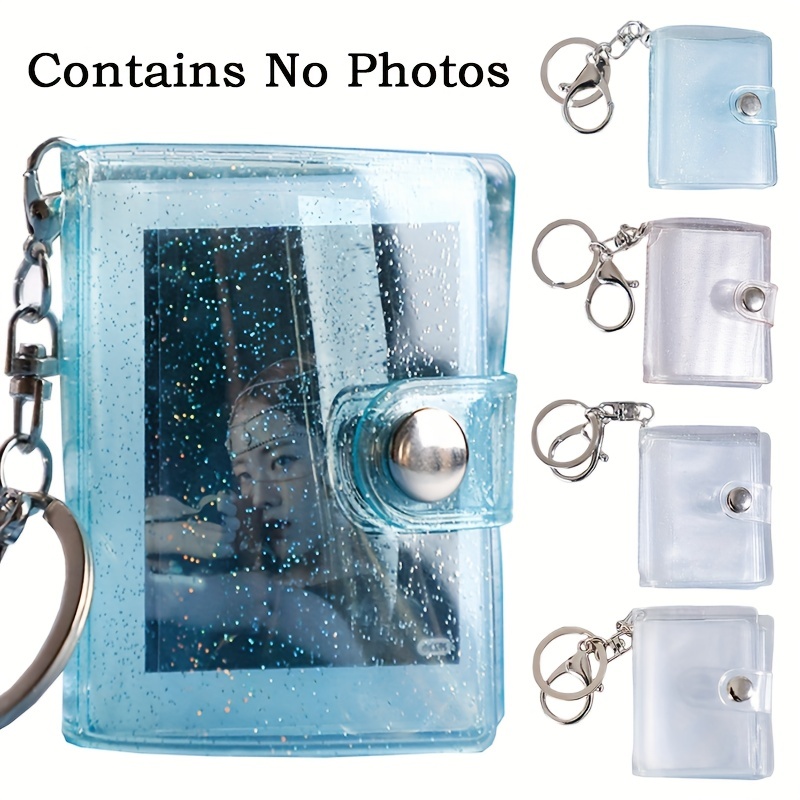 Clear Pocket Mini Photo Album Transparent Album Photo Card - Temu