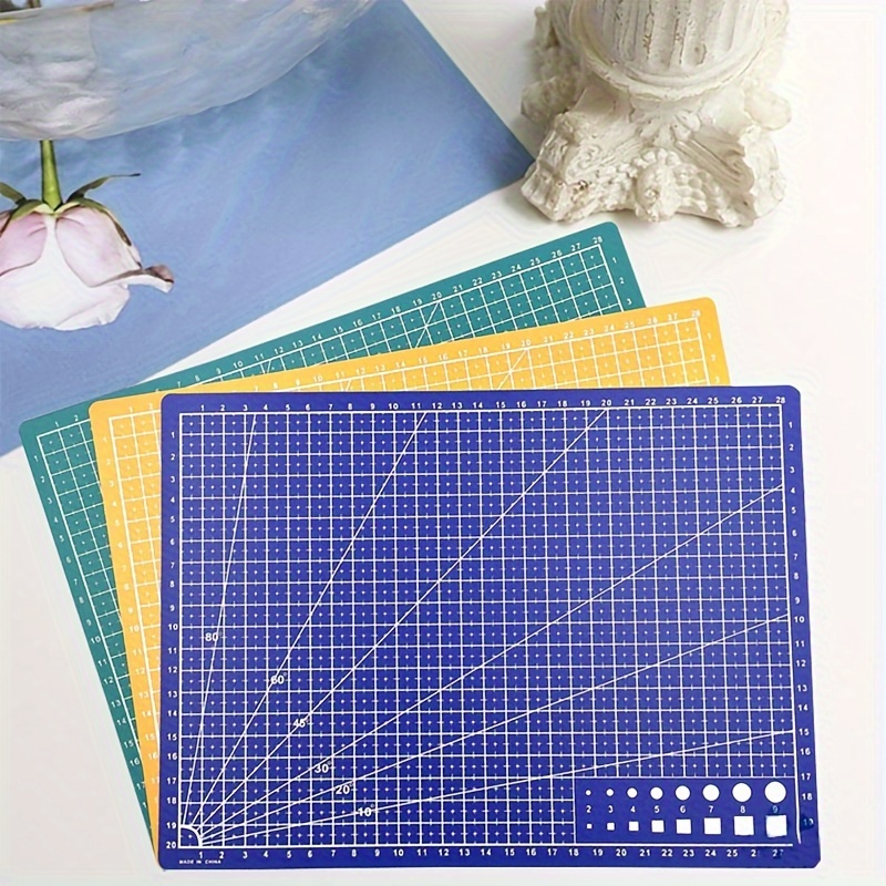 Self-Healing A3 Vinyl Cutting Mat Non Slip with Grids Multi-Functional for  Vinyl Cutter Plotter with Craft Sticky A3 Cutting Craft mat Board Strong