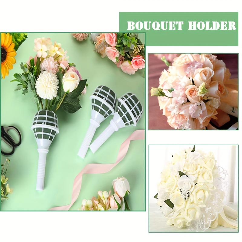 Bouquet Foam Holder Bridal Wedding Flower Decoration Bouquet - Temu