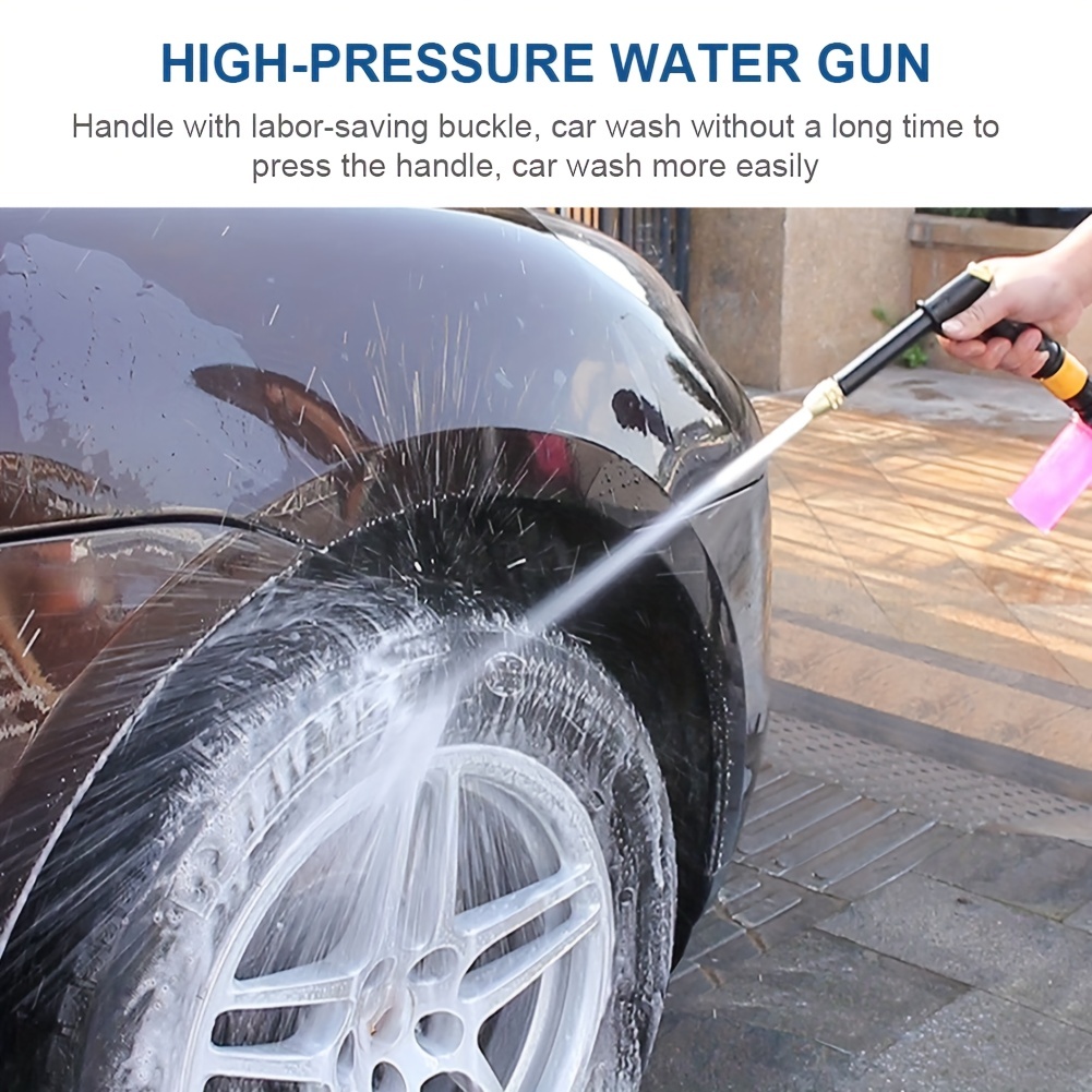 High pressure Alloy Water Gun: Get Professional Car Washing - Temu