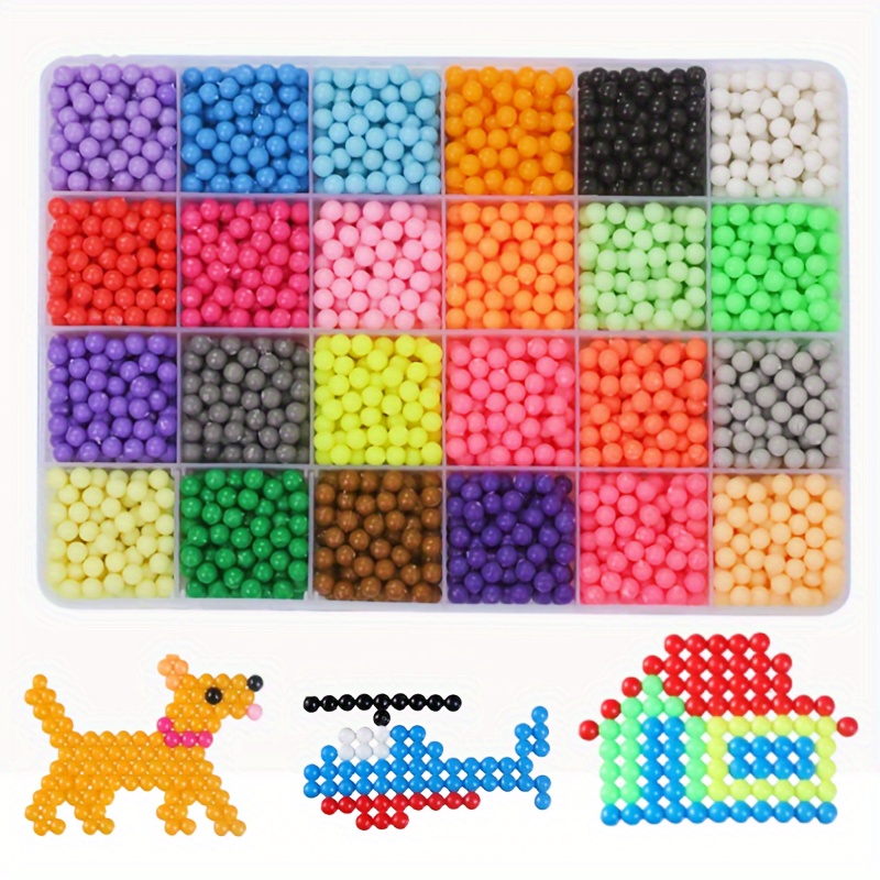 Beads Aqua DIY for Girls Boy Kids Hama Water Set Kit Star Ocean