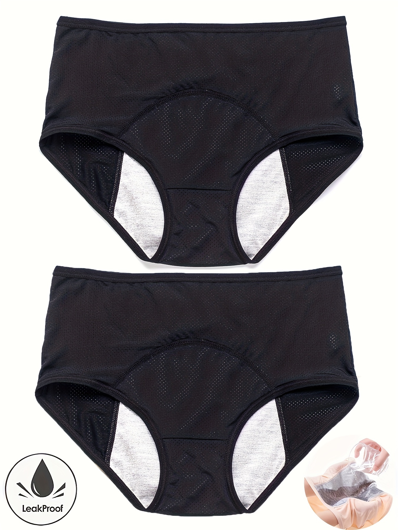  Panties Variety Pack Leak Proof Underwear For Women