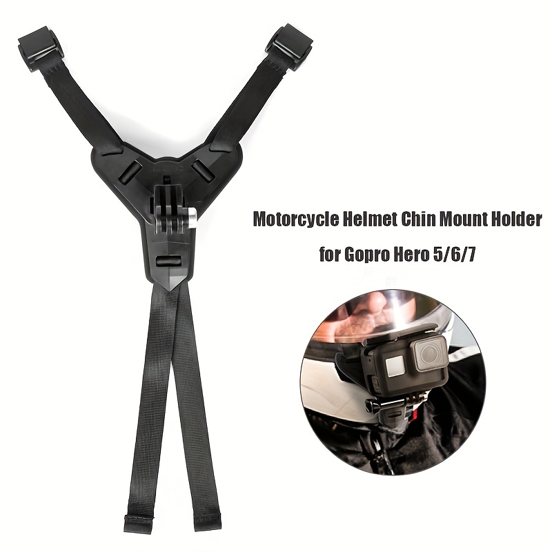 Motorcycle Helmet Chin Stand Mount Holder Hero 5 6 7 Action Sports Camera  Full Face Holder Motorcycle Camera Accessory, Quick & Secure Online  Checkout