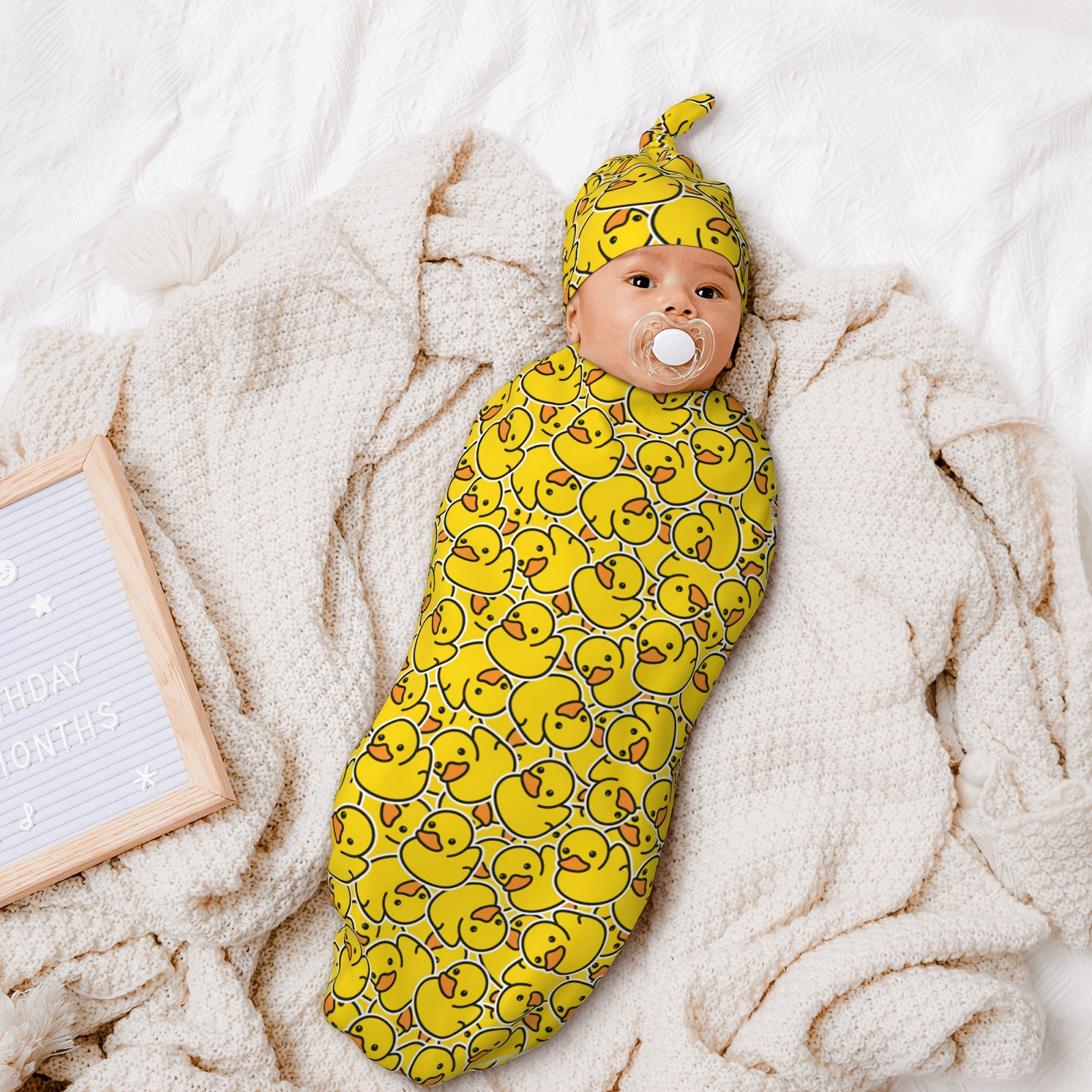 Yellow 2024 swaddle blanket