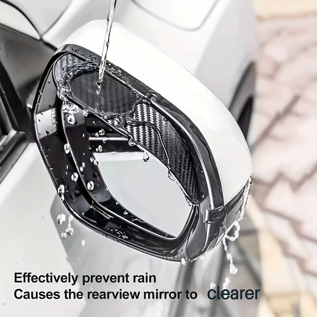 Mirror Rain Visor Universal Car Rearview Mirror Rain Cover - Temu