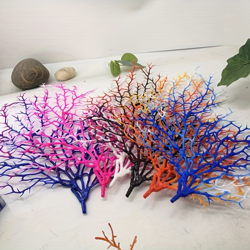 Artificial Coral Decoration Fish Tank Landscape Mini Faux Coral