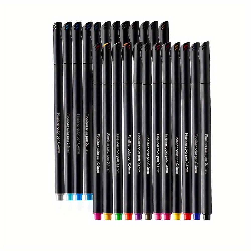 Buy Wynhard 24 Colors Journal Pens Fineliner Pen Set Colour Pens Colored  Fine Point Drawing Pens Art Marker Multicolour Pen Coloured Pens For Note  Taking Calendar Coloring Art Projects Office Supplies Online