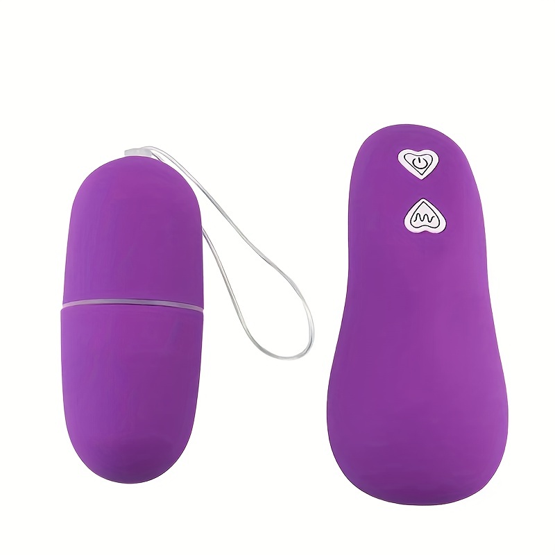 Purple Women'S Wearable Jumper Wireless Remote Control Vibrator Underwear  Massage Stick Adult Supplies