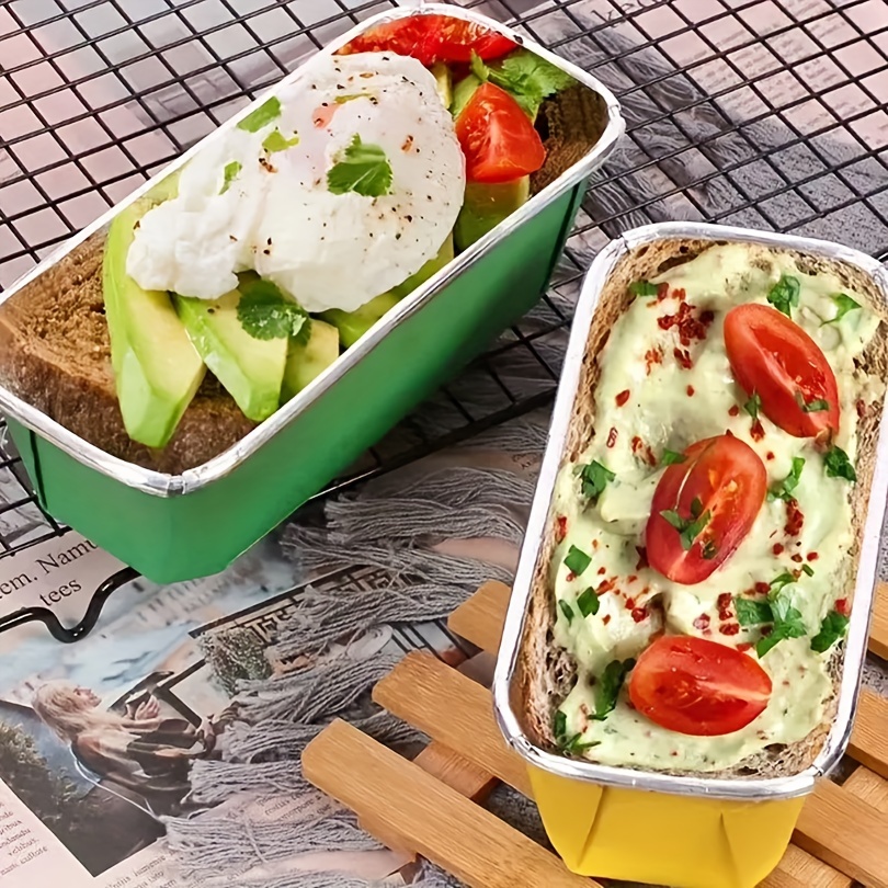 disposable carryout aluminum foil lunch boxes heat resistant food containers  with lid