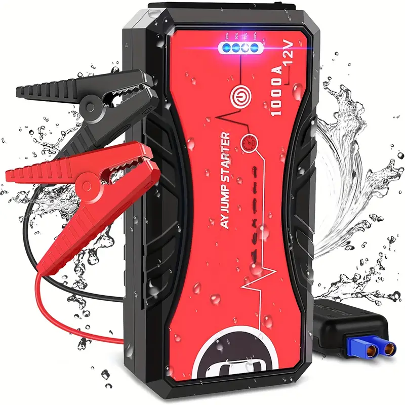Jump Start Your Car Instantly: Emergency Power Supply For On - Temu