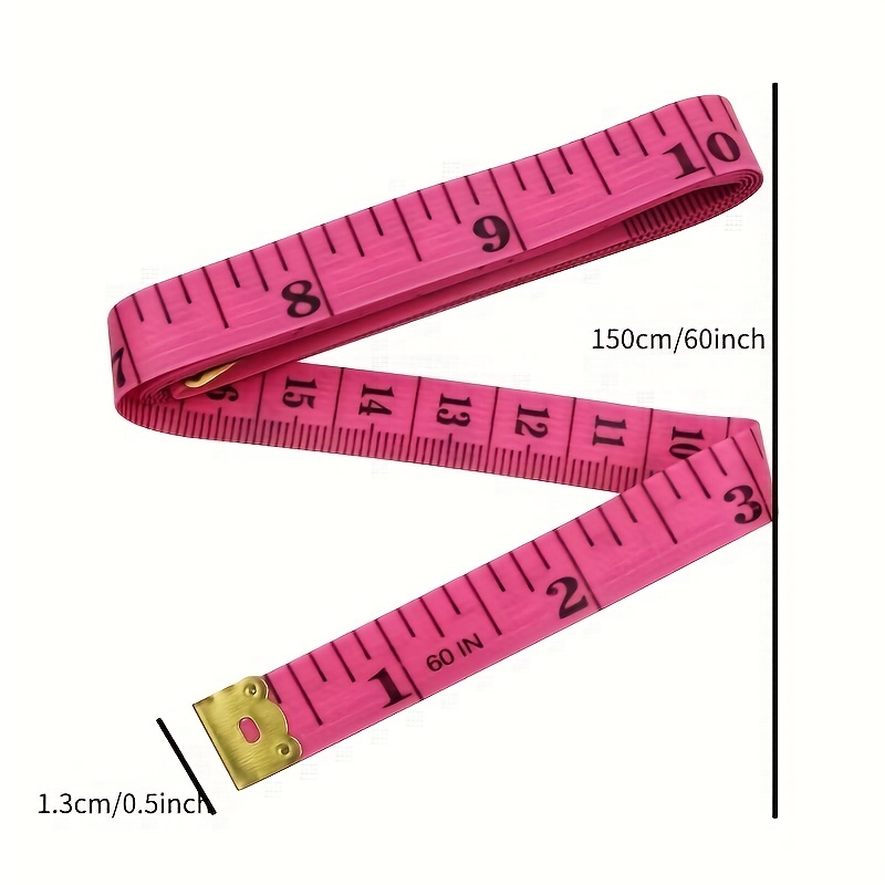 Soft Flexible Pink Tape Measure