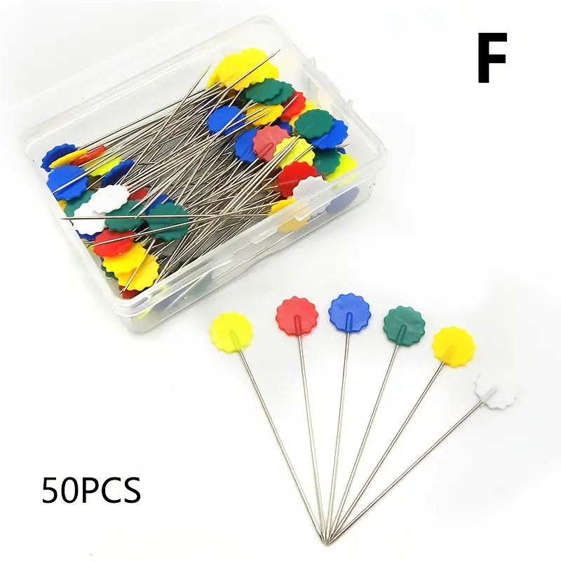Patchwork Fixing Needle Quilting Pins Heart Flower Shaped - Temu