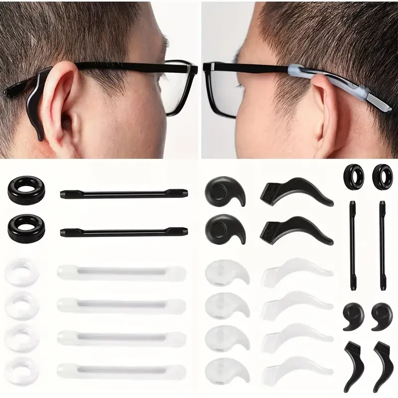 Eyeglasses Retainers Premium Silicone Anti slip Eyeglass - Temu
