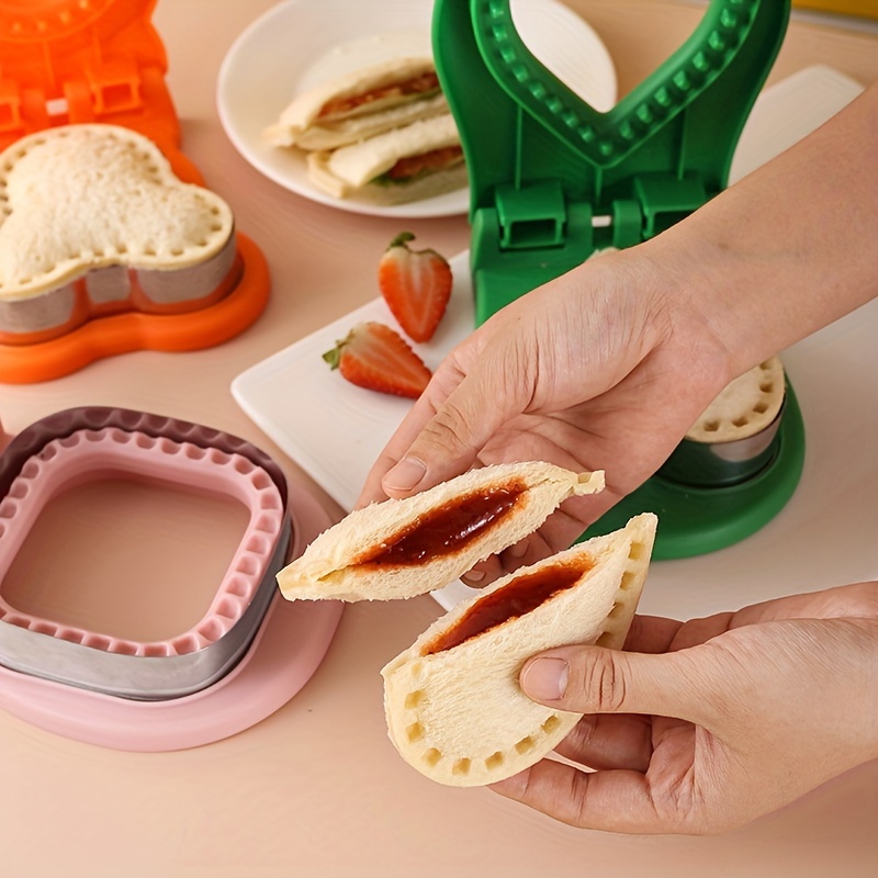 Sandwich Cookie Cutters Sandwich Cutters And Sealer - Temu