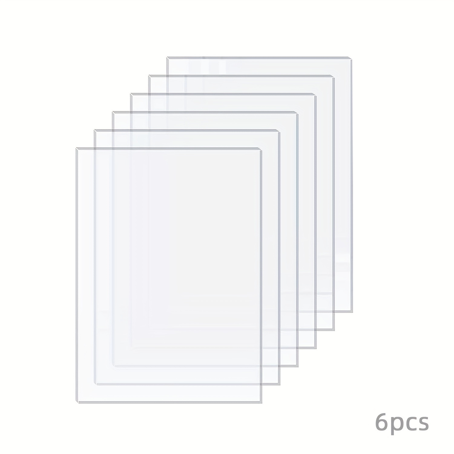 Blanc Opaque acrylique plexiglas disque, diamètre 4- 1/8 d’épaisseur  (pack de 4)