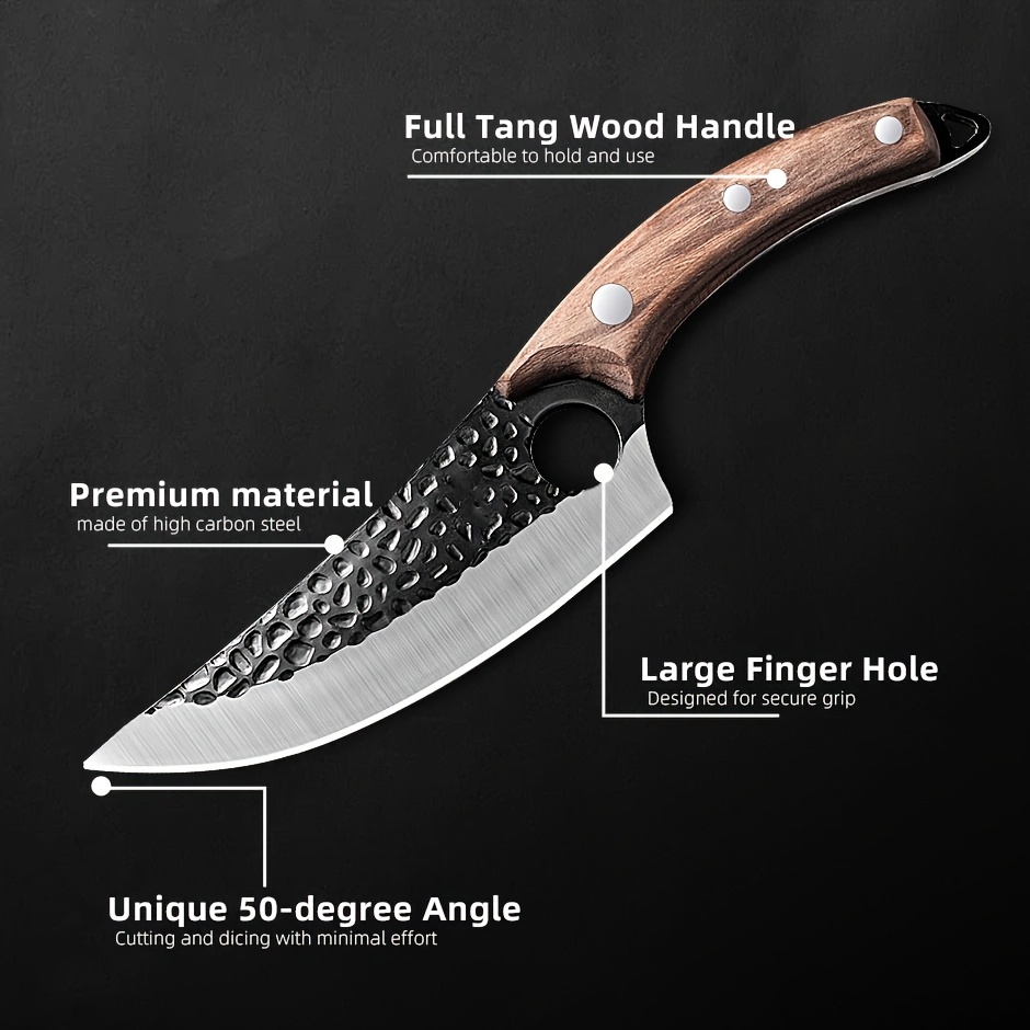 Boning Knife 5cr15Mov Stainless Steel Kitchen Knife Set Meat Cleaver Chef  Knife Butcher Knife Kitchen Scissors Sharpener