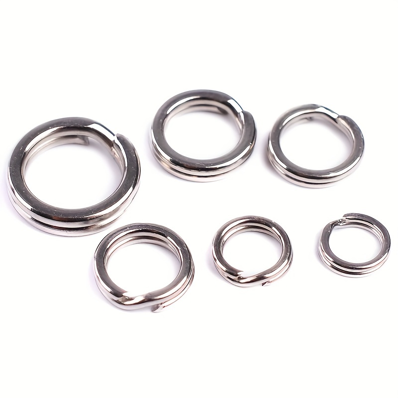 Durable Stainless Steel Split Rings Fishing Lures Diameter - Temu