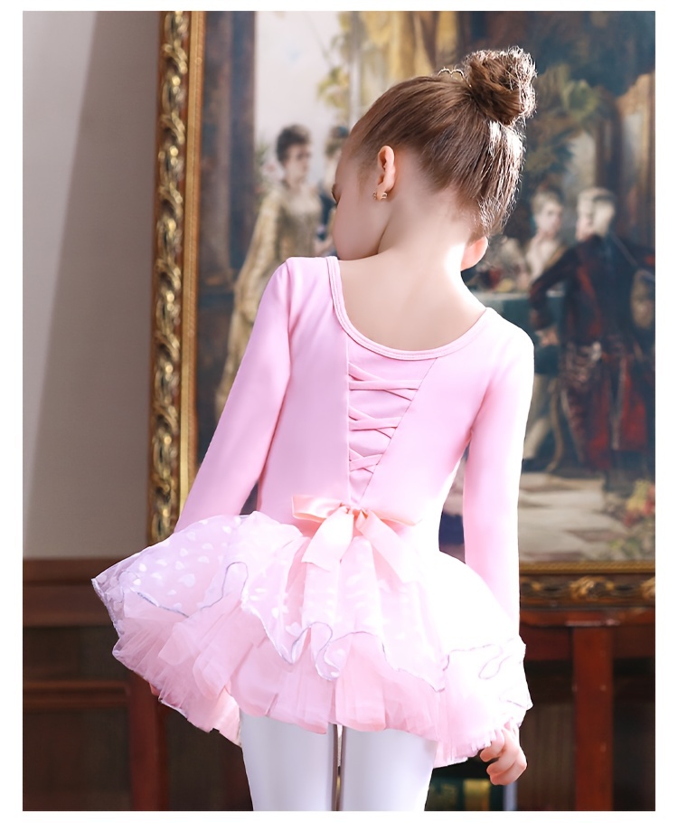 Ballet De Danse pour Enfants Tutu Robe Robe Robe Strass Dentelle Broderie  Filles 'Formation Performance De La Formation De Filles sans Manches,Violet,110cm  : : Mode